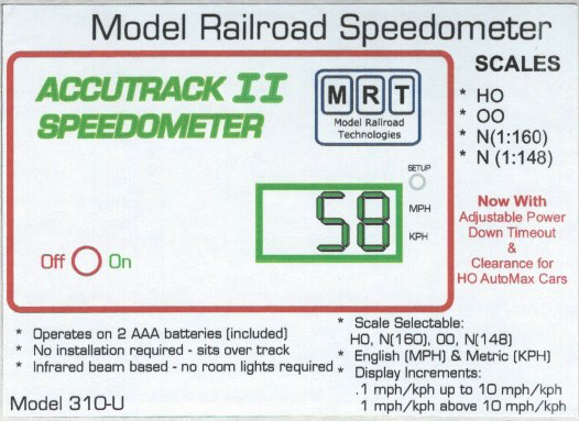 Accutrack Speedometer